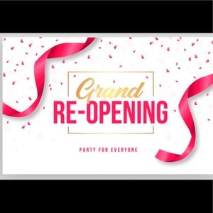 🎉CLOSET REOPENING🎉